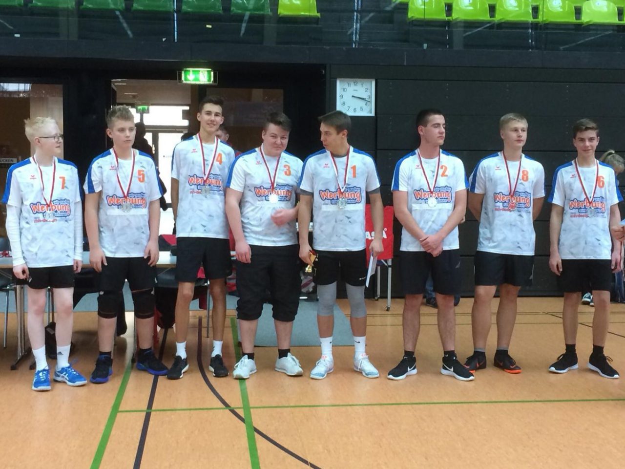 2. Platz im Landesfinale Volleyball der WK 2 am 26.02.2019 in Gera