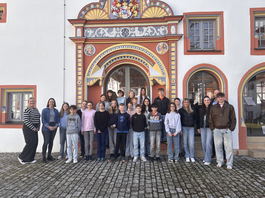 „Hör mal im Museum!“ – Audioguides der Klasse 7/2 im Schloss Ehrenstein Ohrdruf